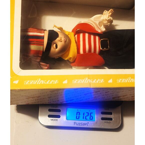 1983 Vintage 11” Effanbee Captain Kidd Doll from Storybook Series #1182 NIB - Picture 8 of 9